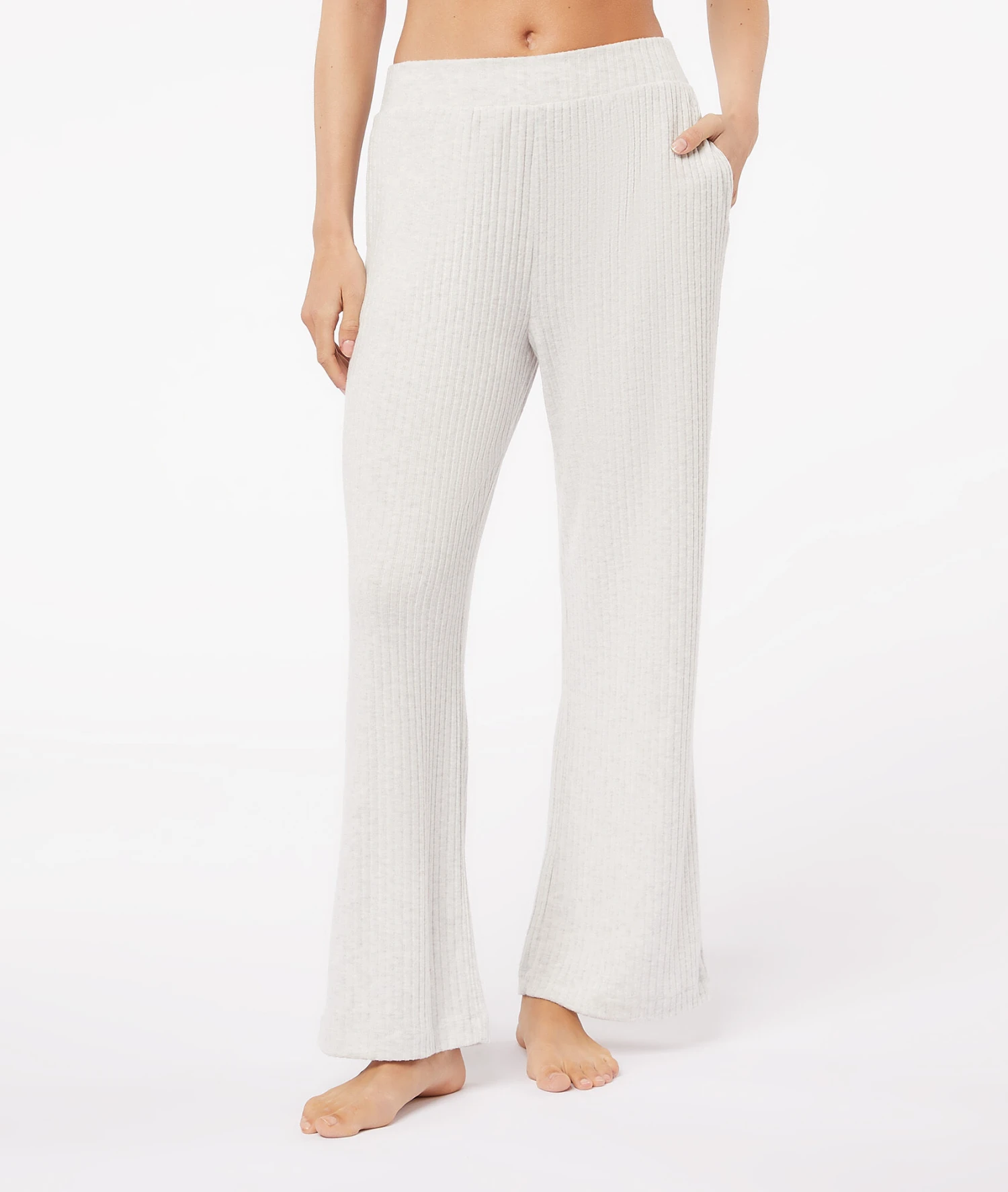 Pantalon évasé Côtelé 3 Pantalon évasé Côtelé