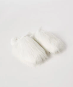 Chaussons Mules Fausse Fourrure -Lingerie Charmeuse 653796001 6