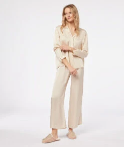 Pantalon De Pyjama évasé -Lingerie Charmeuse 653799259 c