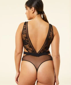 Body En Dentelle Française -Lingerie Charmeuse 653801505 c
