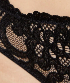 Tanga High Leg En Dentelle -Lingerie Charmeuse 653816205 b