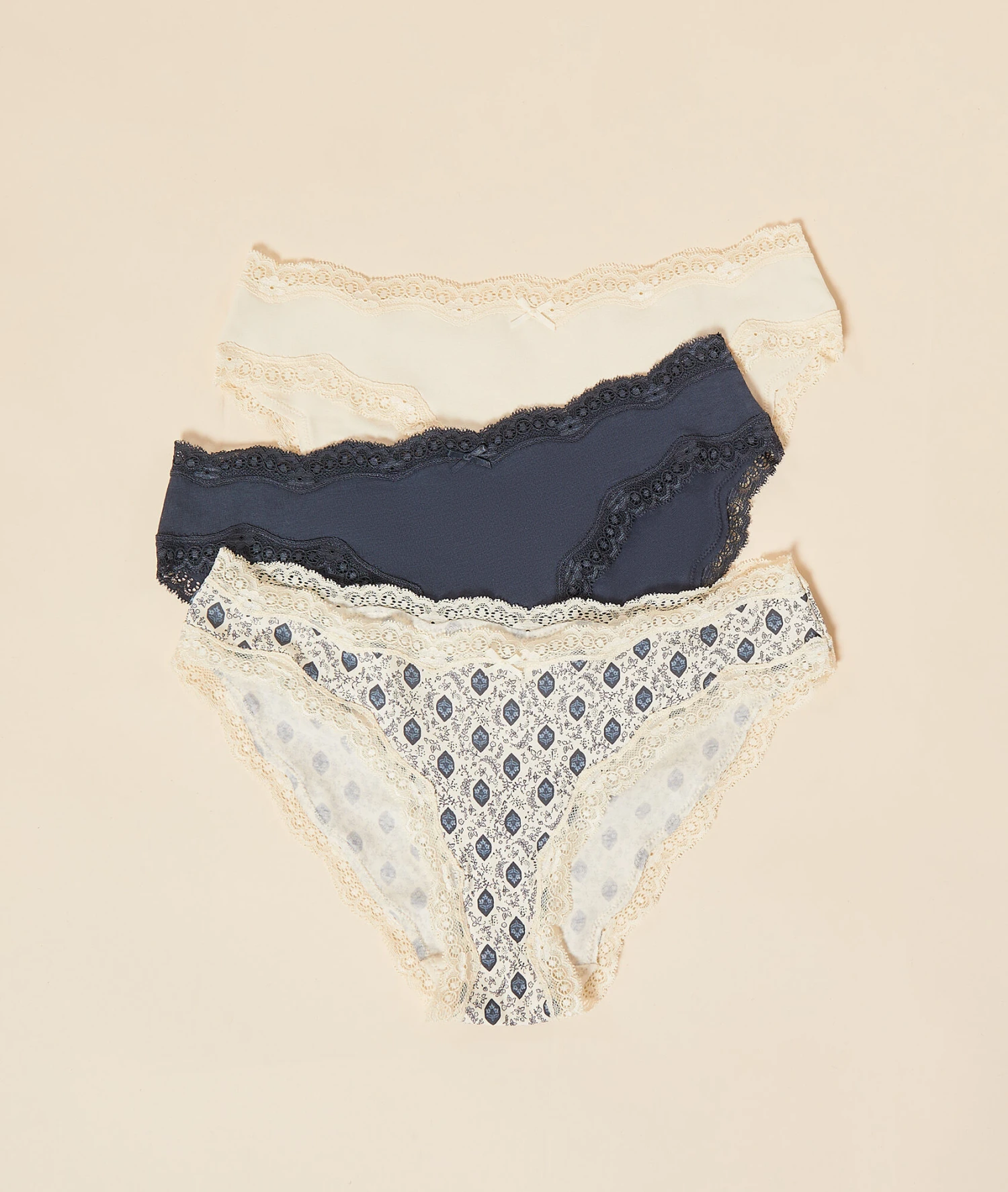 Lot De 3 Culottes 4 Lot De 3 Culottes – Image 2