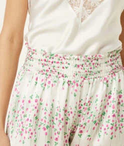 Short De Pyjama Fleuri -Lingerie Charmeuse 653894239 b