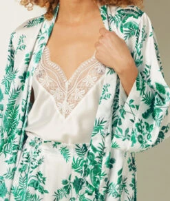 Déshabillé Fleuri -Lingerie Charmeuse 653895546 b