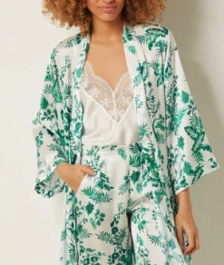 Déshabillé Fleuri -Lingerie Charmeuse 653895546 c