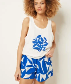 Débardeur Imprimé 100% Coton