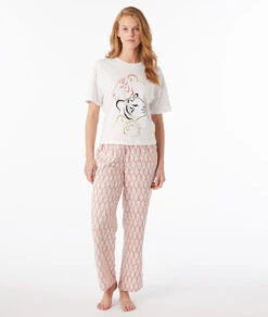 T-shirt Manches Courtes Imprimé 100% Coton Biologique -Lingerie Charmeuse 653937680 6