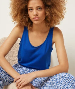 Débardeur De Pyjama 100% Lin