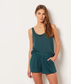 Short De Pyjama En Lin 11 Short De Pyjama En Lin -Lingerie Charmeuse 653940742 c