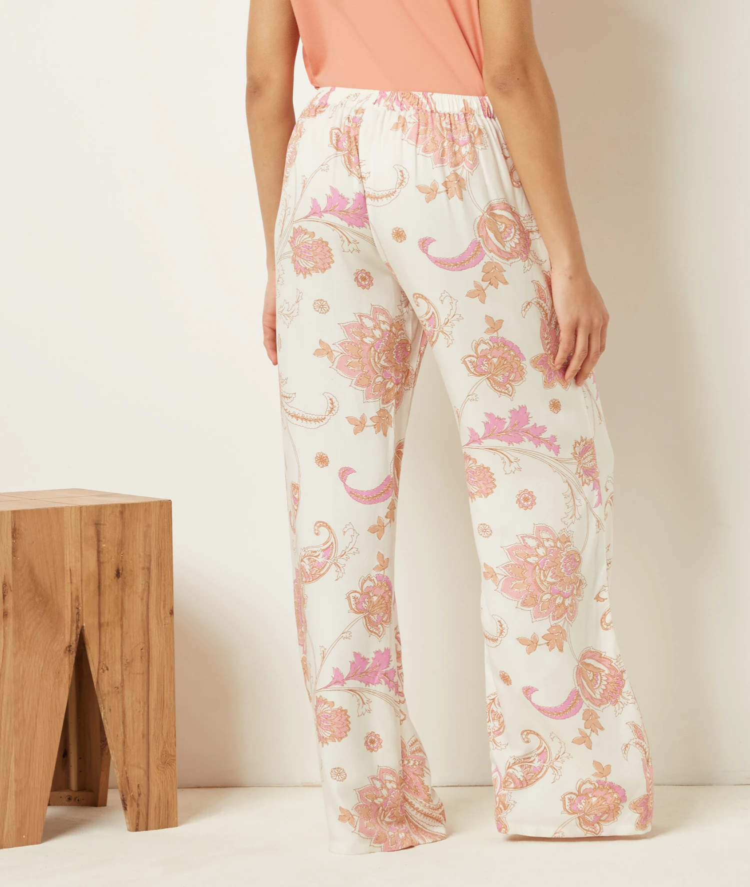 Pantalon De Pyjama Fleuri 4 Pantalon De Pyjama Fleuri – Image 2