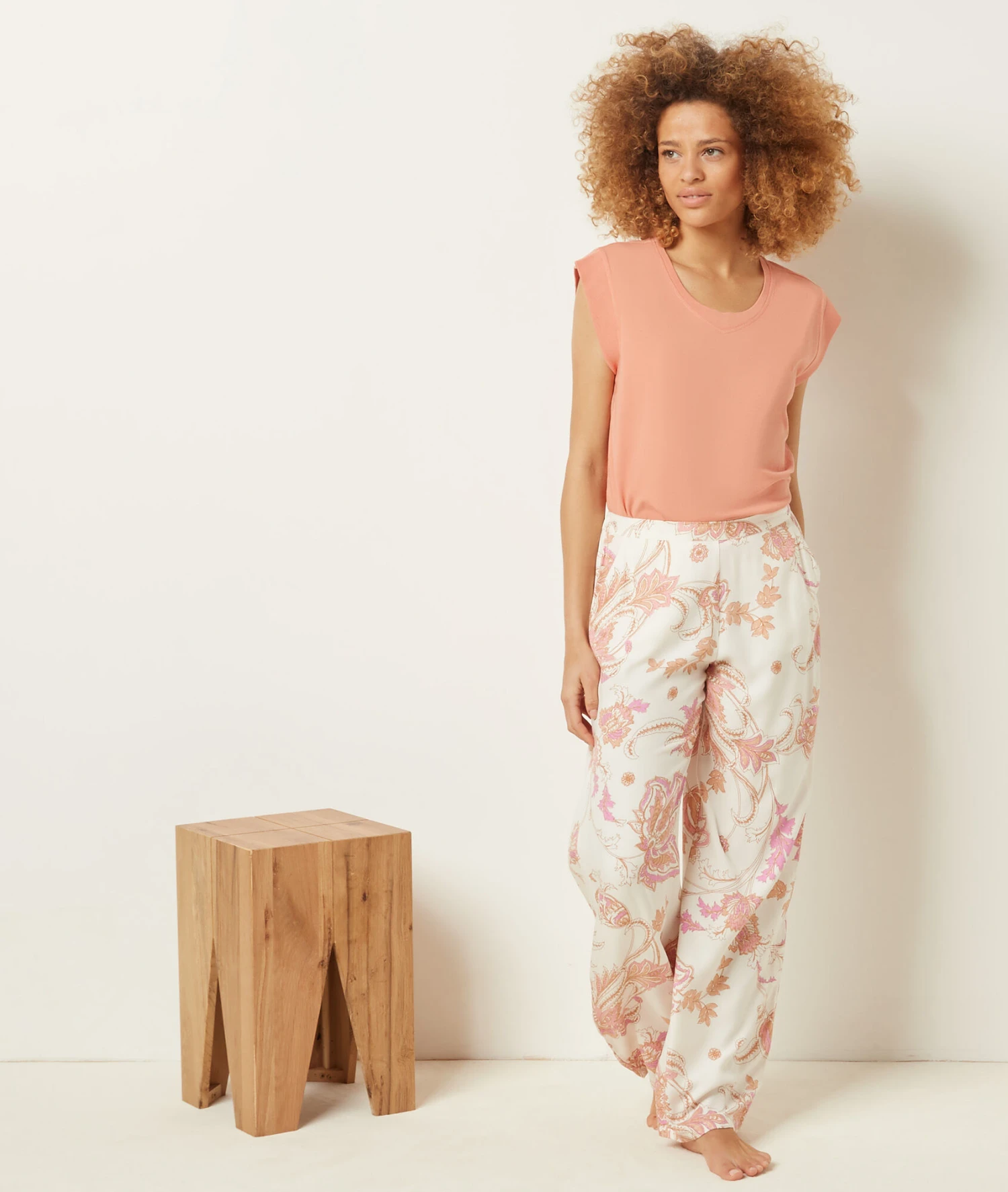 Pantalon De Pyjama Fleuri 7 Pantalon De Pyjama Fleuri – Image 5