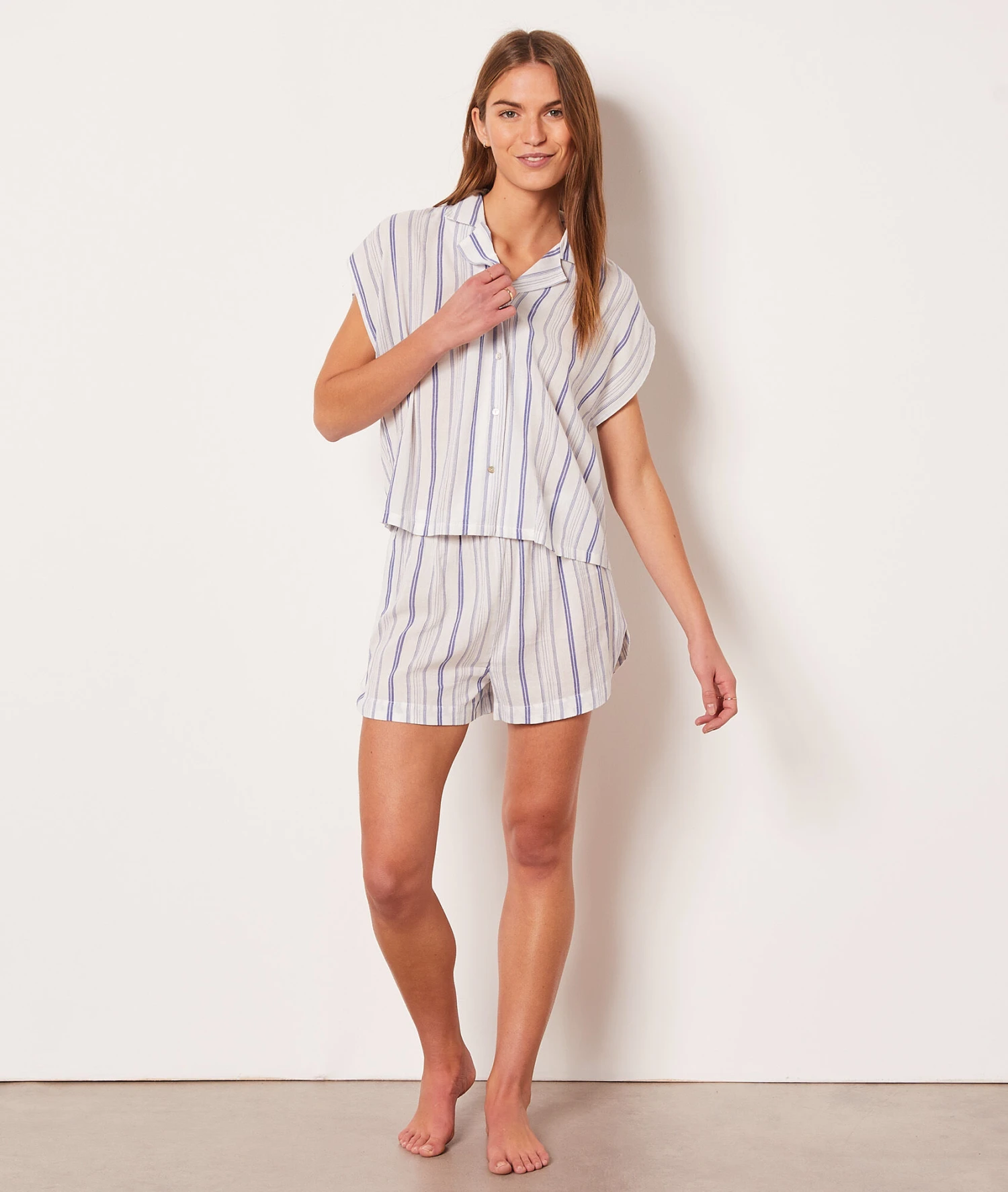 Short De Pyjama Rayé 5 Short De Pyjama Rayé – Image 3