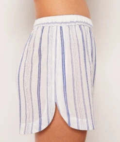 Short De Pyjama Rayé 10 Short De Pyjama Rayé -Lingerie Charmeuse 653943180 b