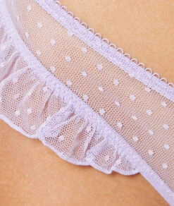 Tanga V-shape En Tulle -Lingerie Charmeuse 653944707 b