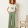Pantalon De Pyjama 7/8 En Coton 2 Pantalon De Pyjama 7/8 En Coton -Lingerie Charmeuse 653947544 x