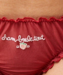 Tanga Bloomer "Cham-boule-tout" -Lingerie Charmeuse 654016875 b