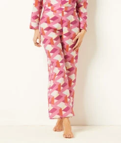 Pantalon De Pyjama Satiné Imprimé -Lingerie Charmeuse 654139764 c